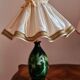 Green lamp signed Louis Drimmer
