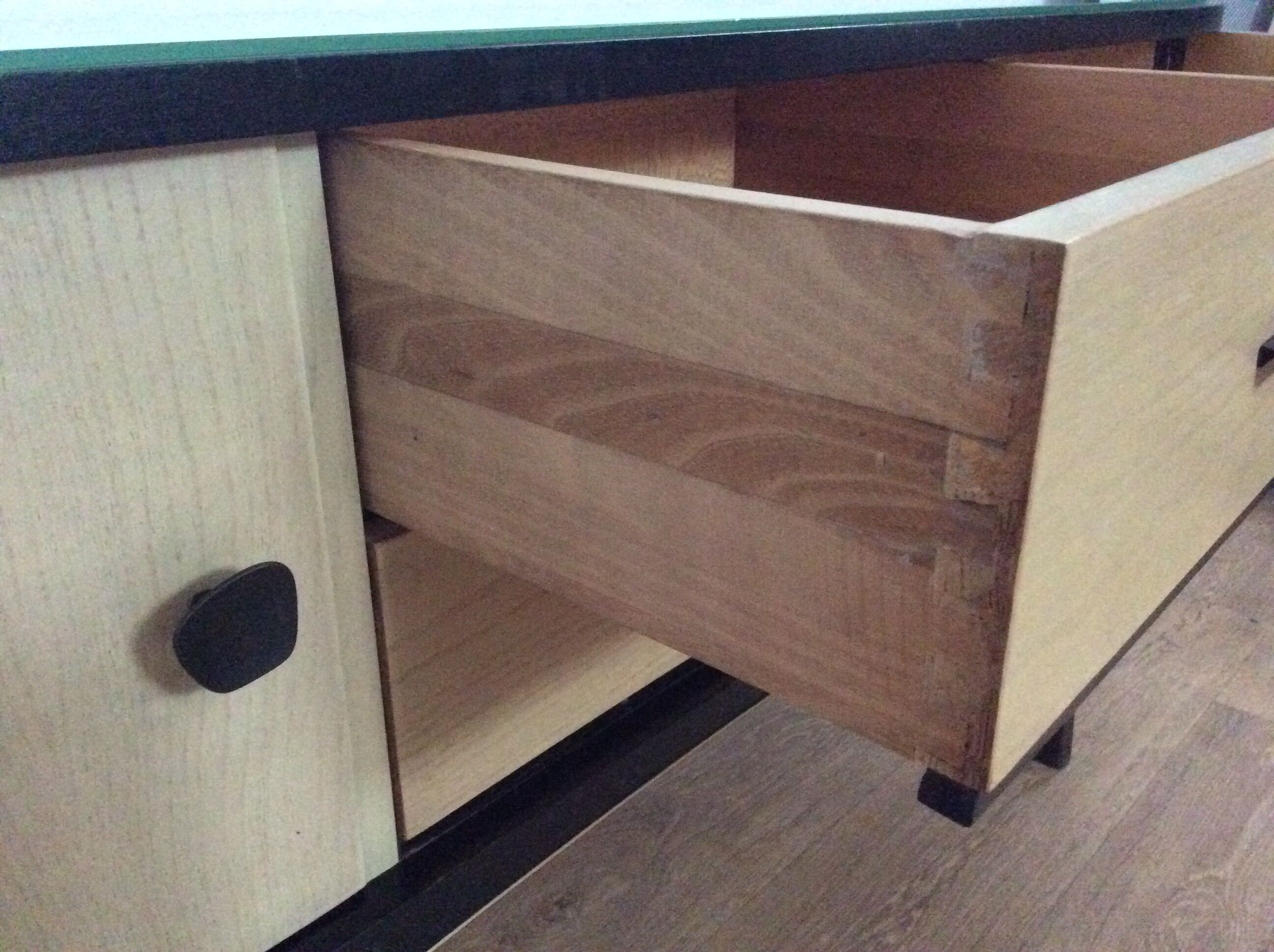 Vintage wooden sideboard 1960