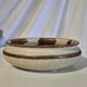 Bowl pottery Danish by Aksel Larsen for Axella 1970s
