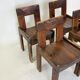 Chairs – Silvio Coppola for Fratelli Montina, 1970s
