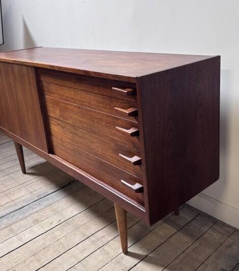 Vintage Scandinavian teak sideboard 1970s