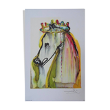Salvador DALI: The Horses, Caligula, 1983, Original signed lithograph