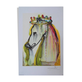 Salvador DALI: The Horses, Caligula, 1983, signed original lithograph