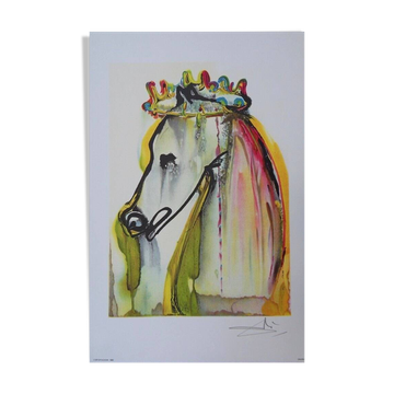 Salvador DALI: The Horses, Caligula, 1983, signed original lithograph