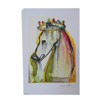 Salvador DALI: The Horses, Caligula, 1983, Original signed lithograph