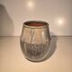 Cris agterberg & roger guerin in bouffioulx, art deco vase in green/blue stoneware