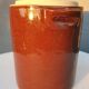 Vintage enamelled stoneware pot