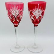 Vintage wine glasses, 1950s, set of 4