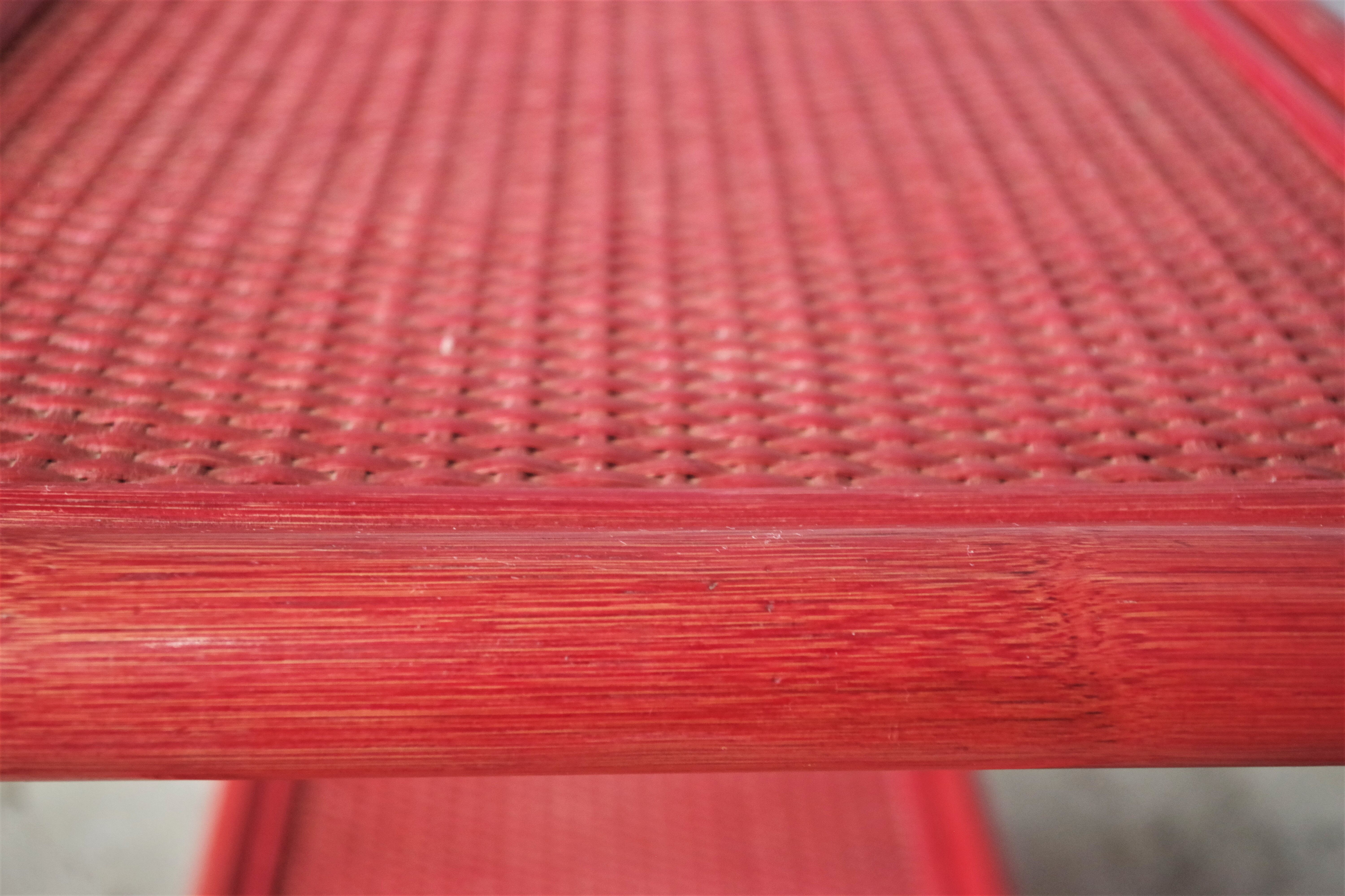 Bamboo drink cart, 80s