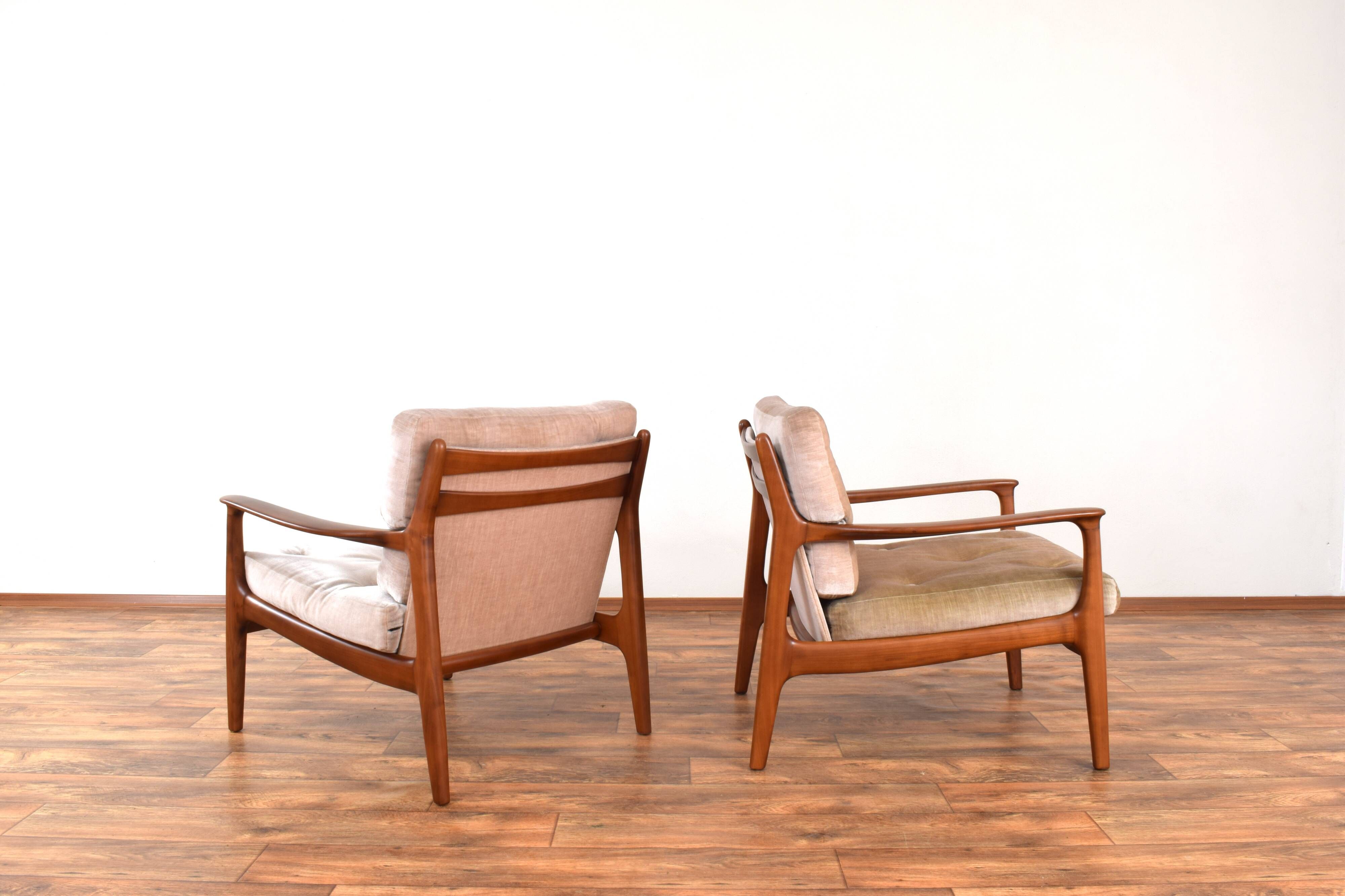 Mid-Century Living Room Set by Eugen Schmidt for Soloform, 1960s, Set of 3