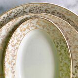 Porcelain plate service x 10 people