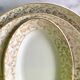 Porcelain plate service x 10 people