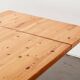 Scandinavian Drop-leaf Pine Shaker Dining Table 1960s