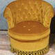 Pair of toad chairs in the shape of the Napoleon III era around 1850