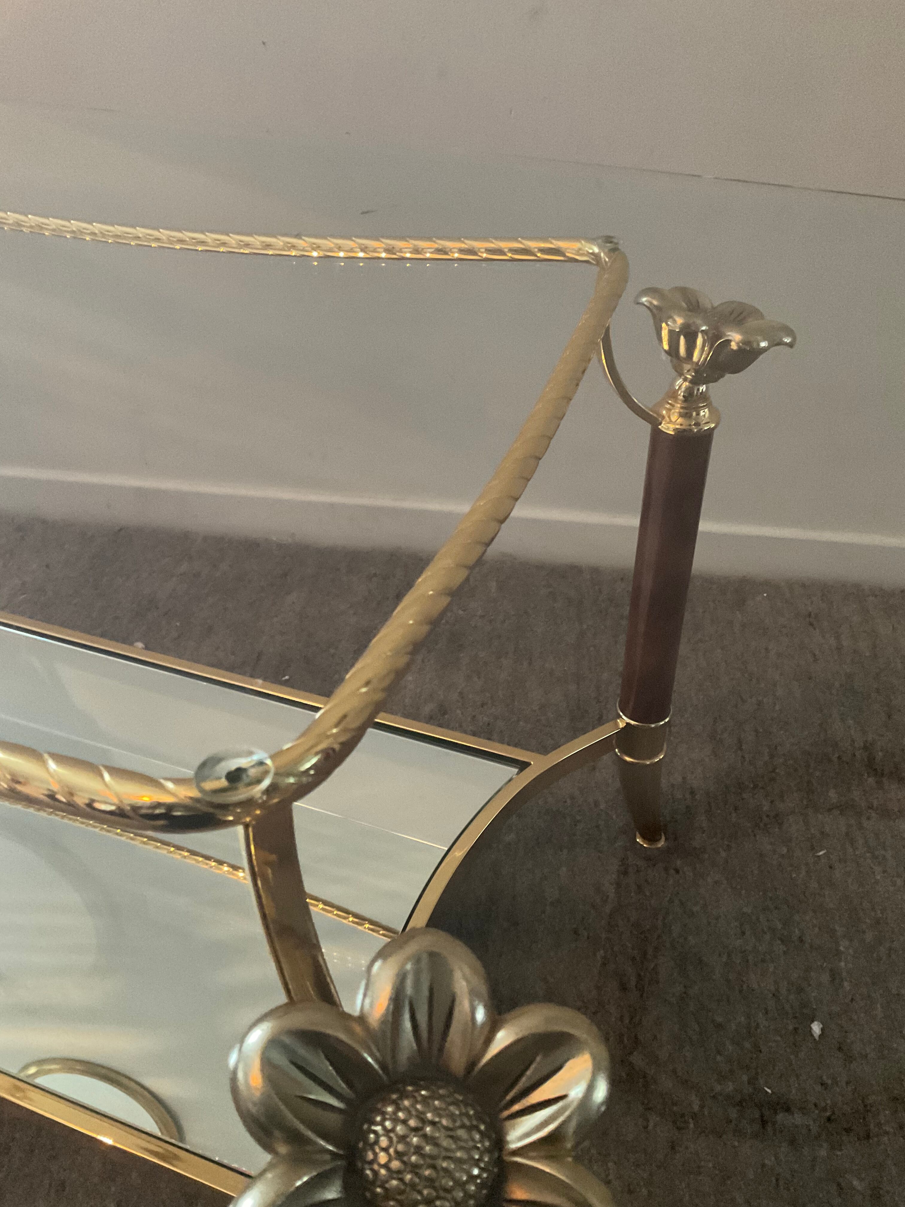 Italian coffee table Hollywood Regency style of the 70s