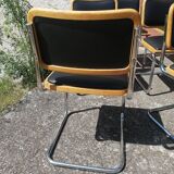 Set of 6 Cesca B32 chairs by Marcel Breuer