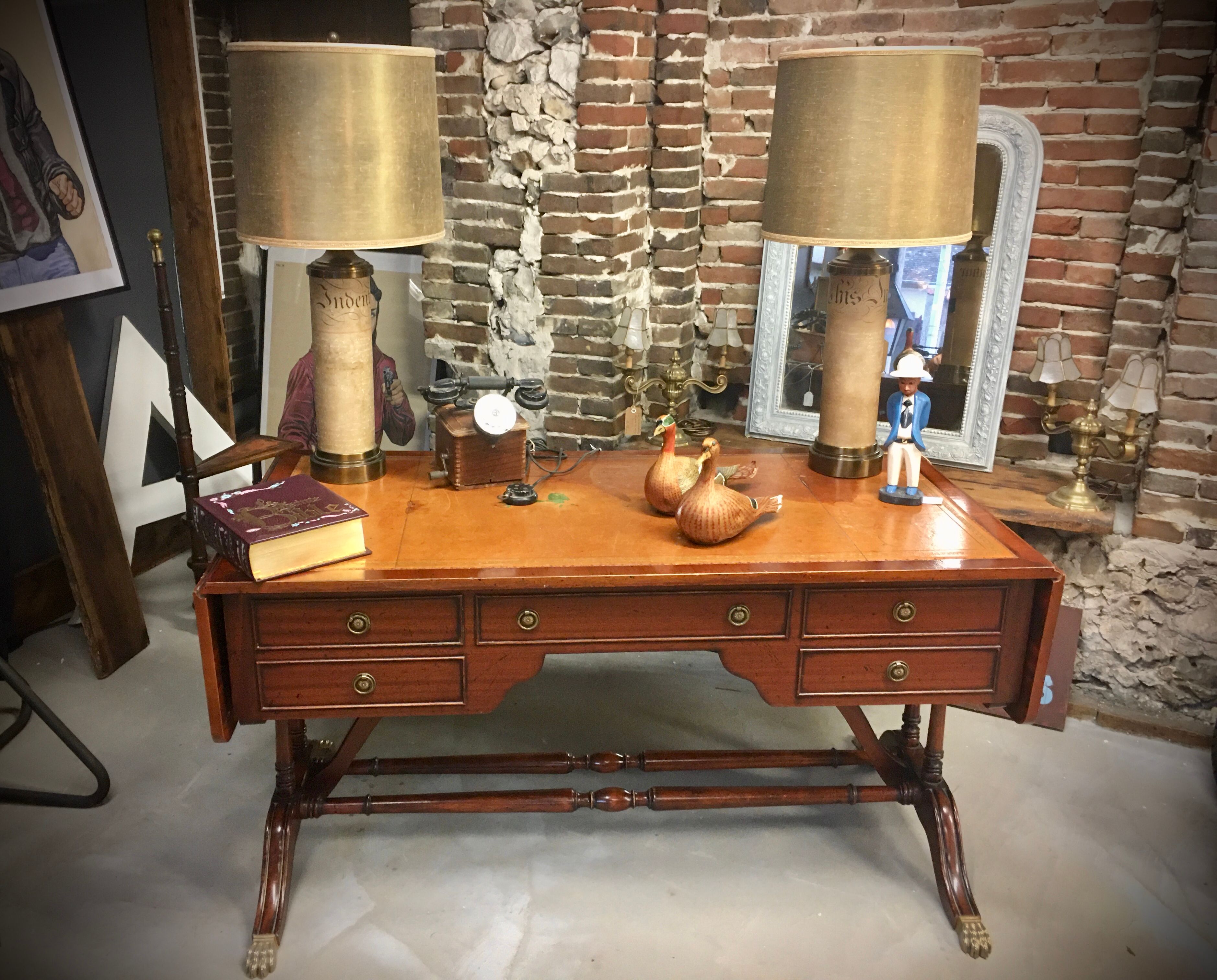 English style office