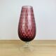 Vase en verre Empoli italien