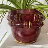 Saint Clément B. Letalle Art Deco ceramic flowerpot