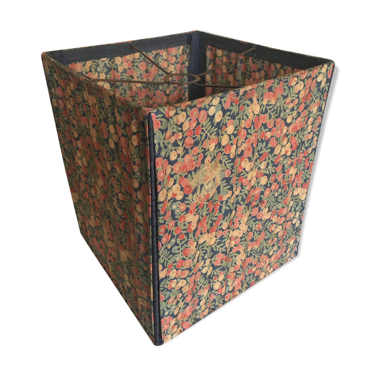 Suspension lampshade in Liberty of London 70s