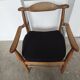 Oak armchair from 1950 by Guillerme and Chambron