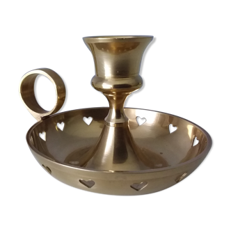 Brass candlestick
