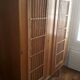 Armoire vintage 2 portes osier