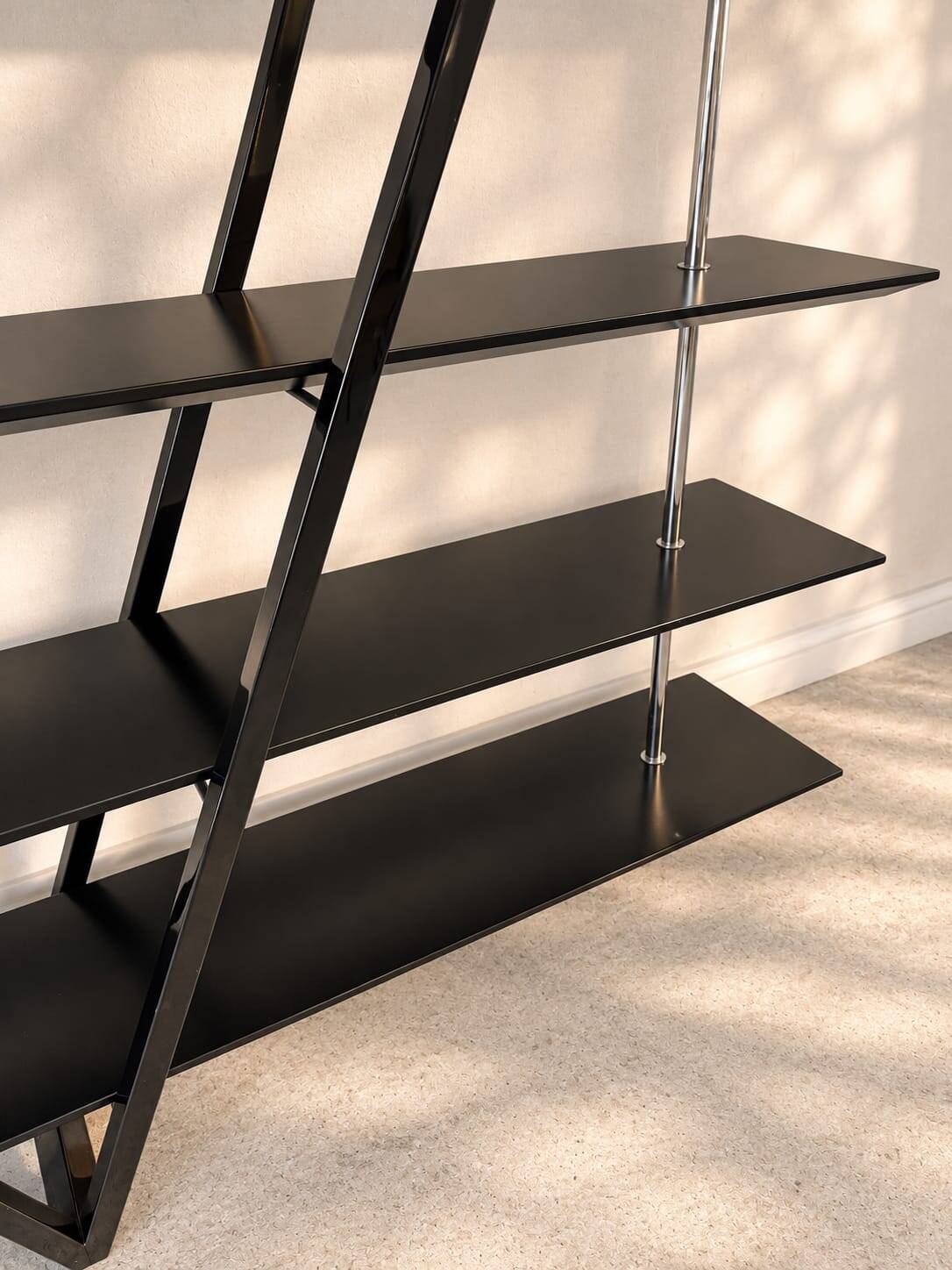 Large Italian postmodern free standing wall unit, 1980s