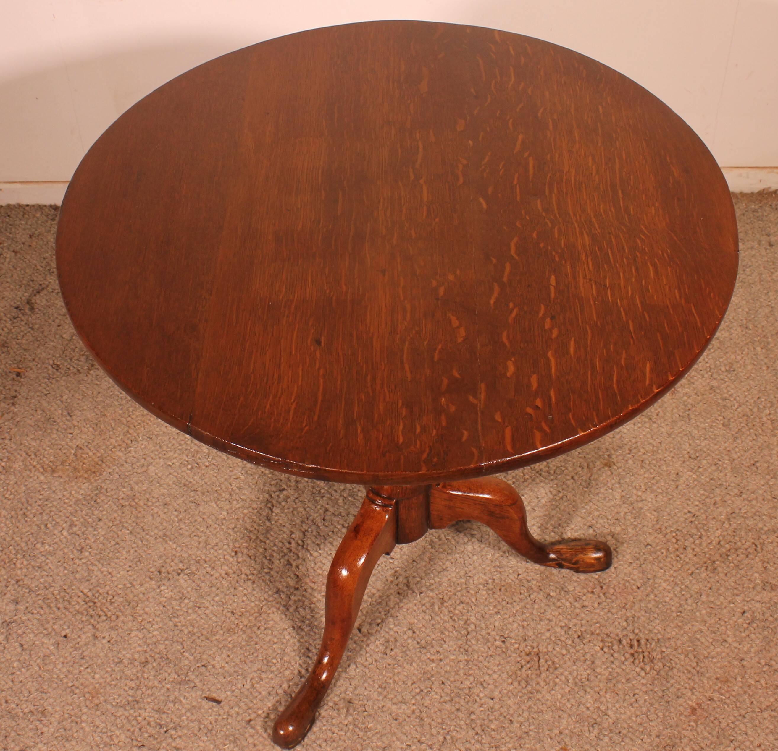 Oak gueridon circa 1800