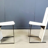 Post modern dining chairs, set of 6 - 1980s