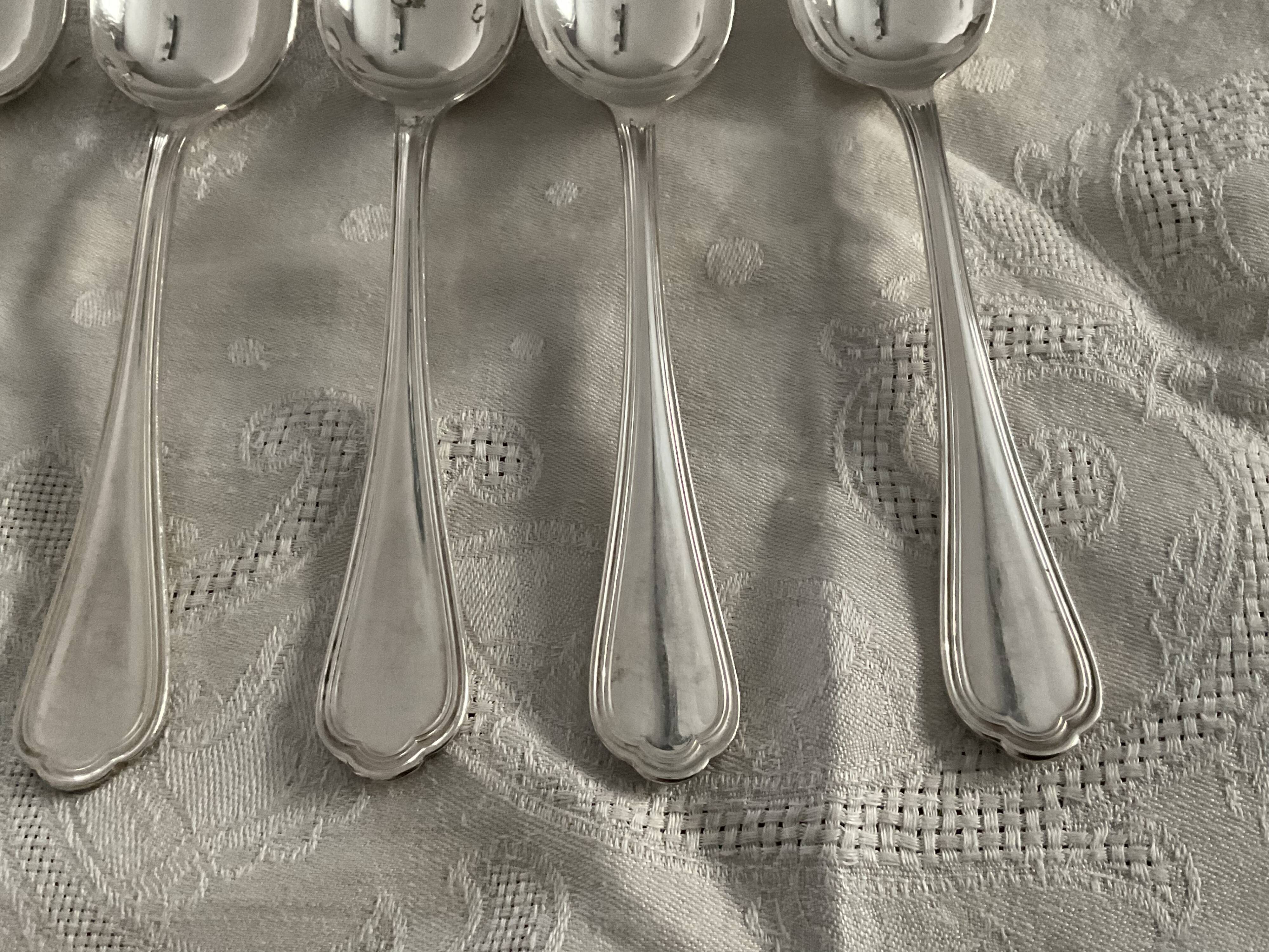 6 tablespoons, Christofle, Spatours