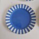 Set of 6 dessert plates, Fox trott model, Sarreguemines factory