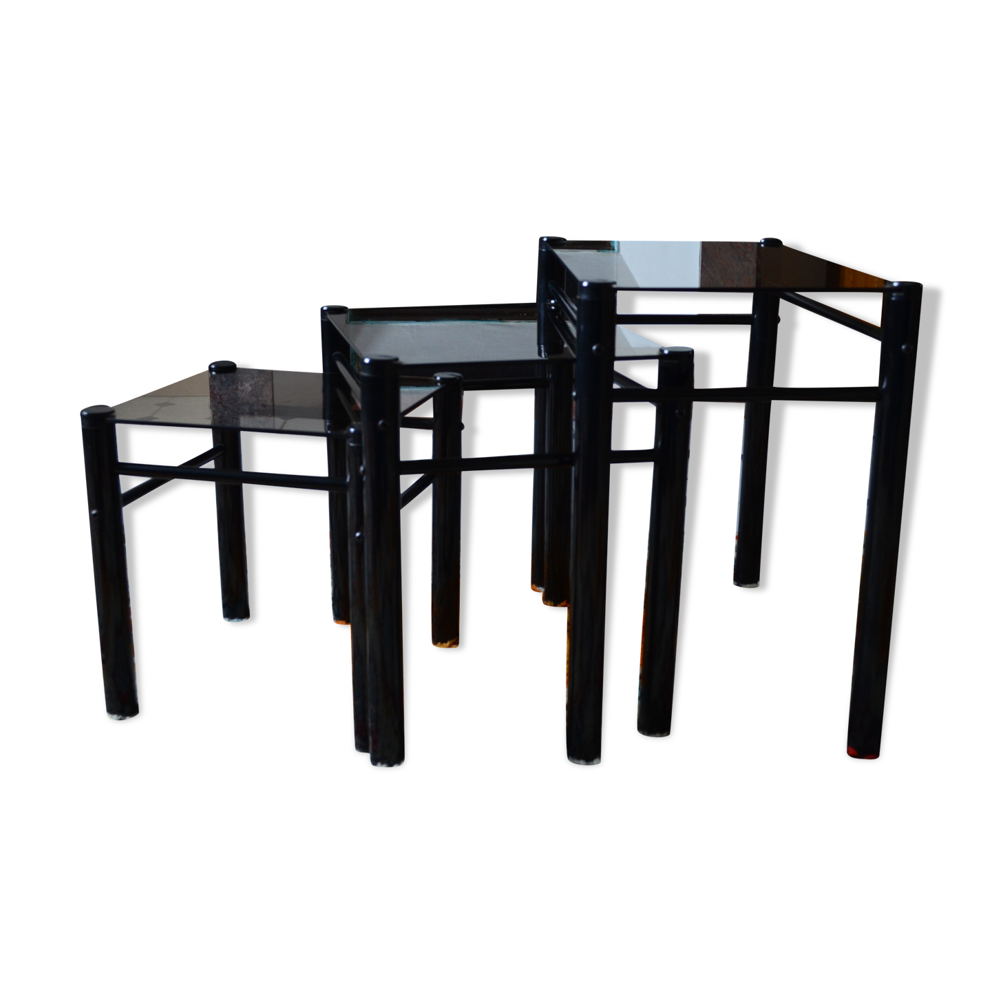 Trio of nesting tables