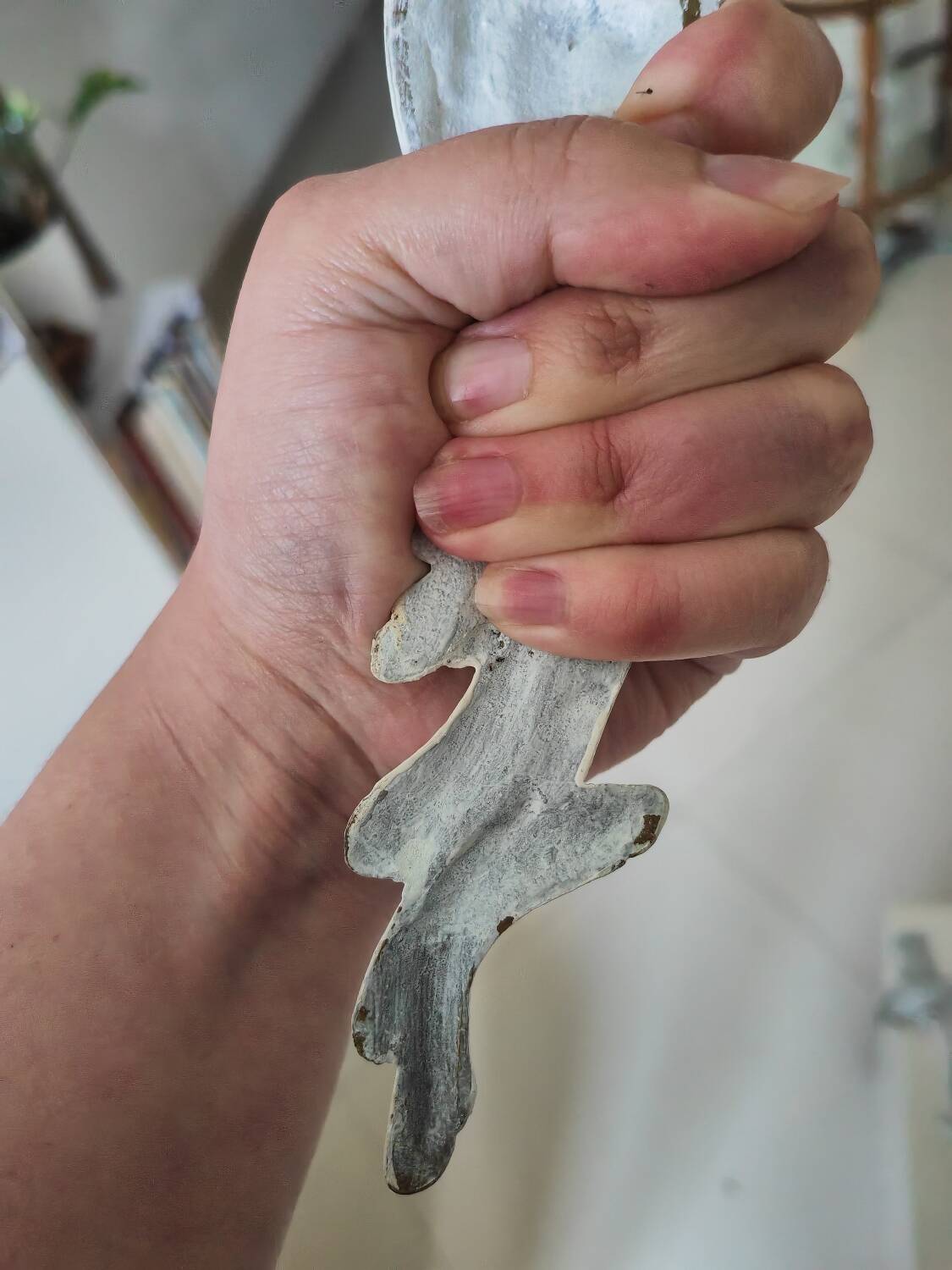 Pair of bronze light fixtures