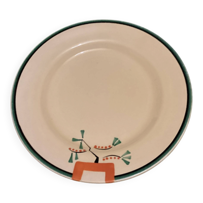 Assiette Art Déco
