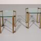 Peter Ghyczy T24 side tables, 1970s (45x45x45)