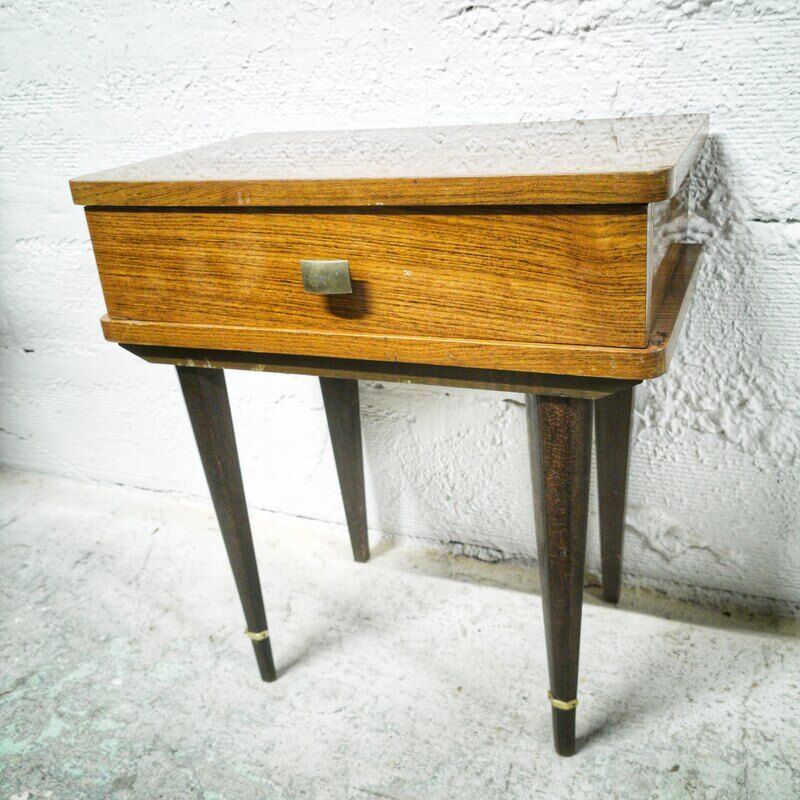 Vintage bedside table