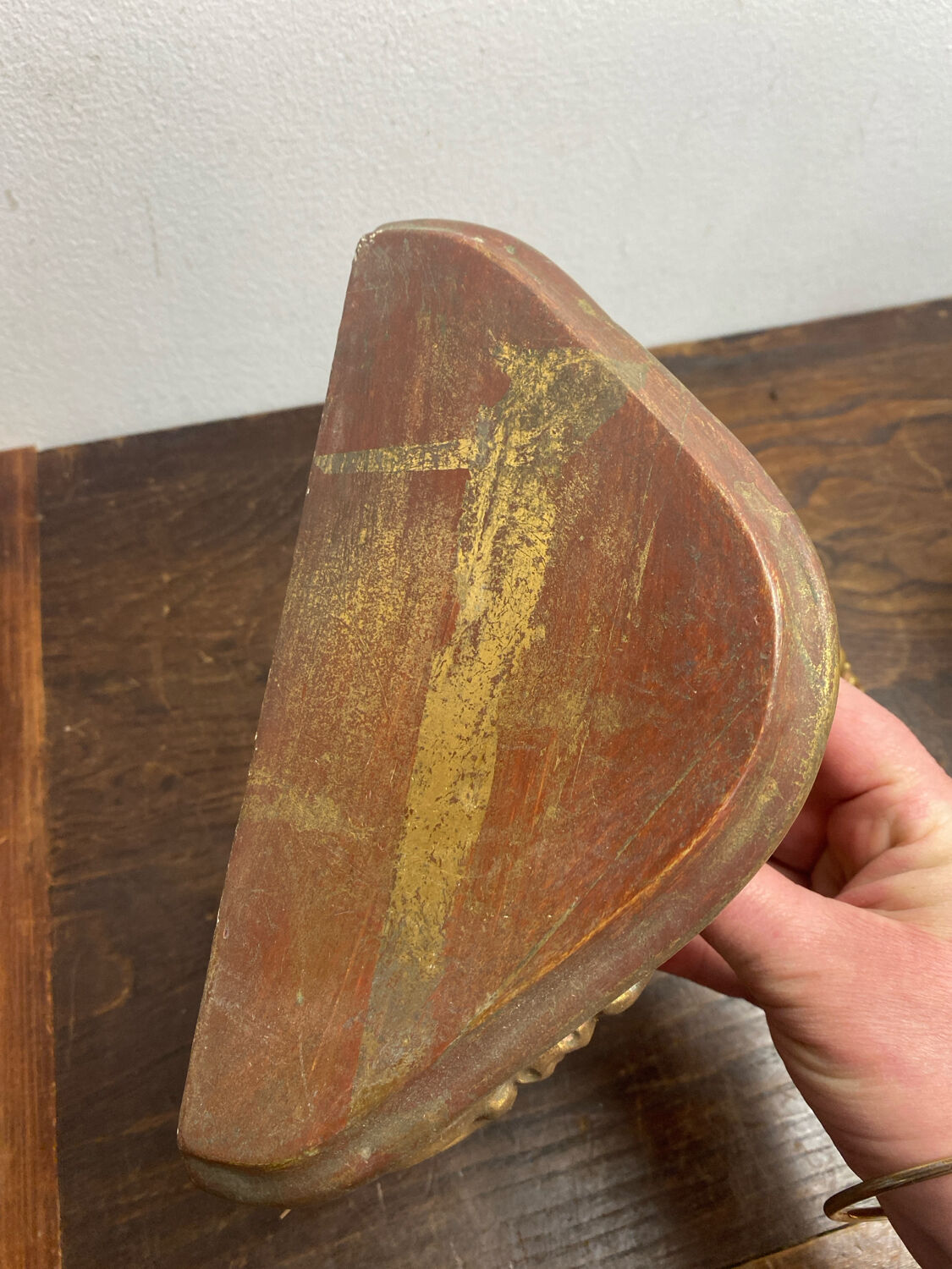 Pair of wall consoles