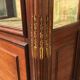 Mahogany Showcase - Bronze Golden Style Louis XVI