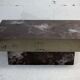 Coffee table decorations "solar flare", formica, mirrors, wood. circa 1970