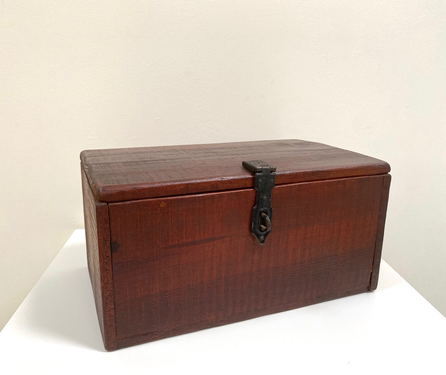 Large wooden box / crate from the 50s