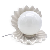 Lampe coquillage vintage
