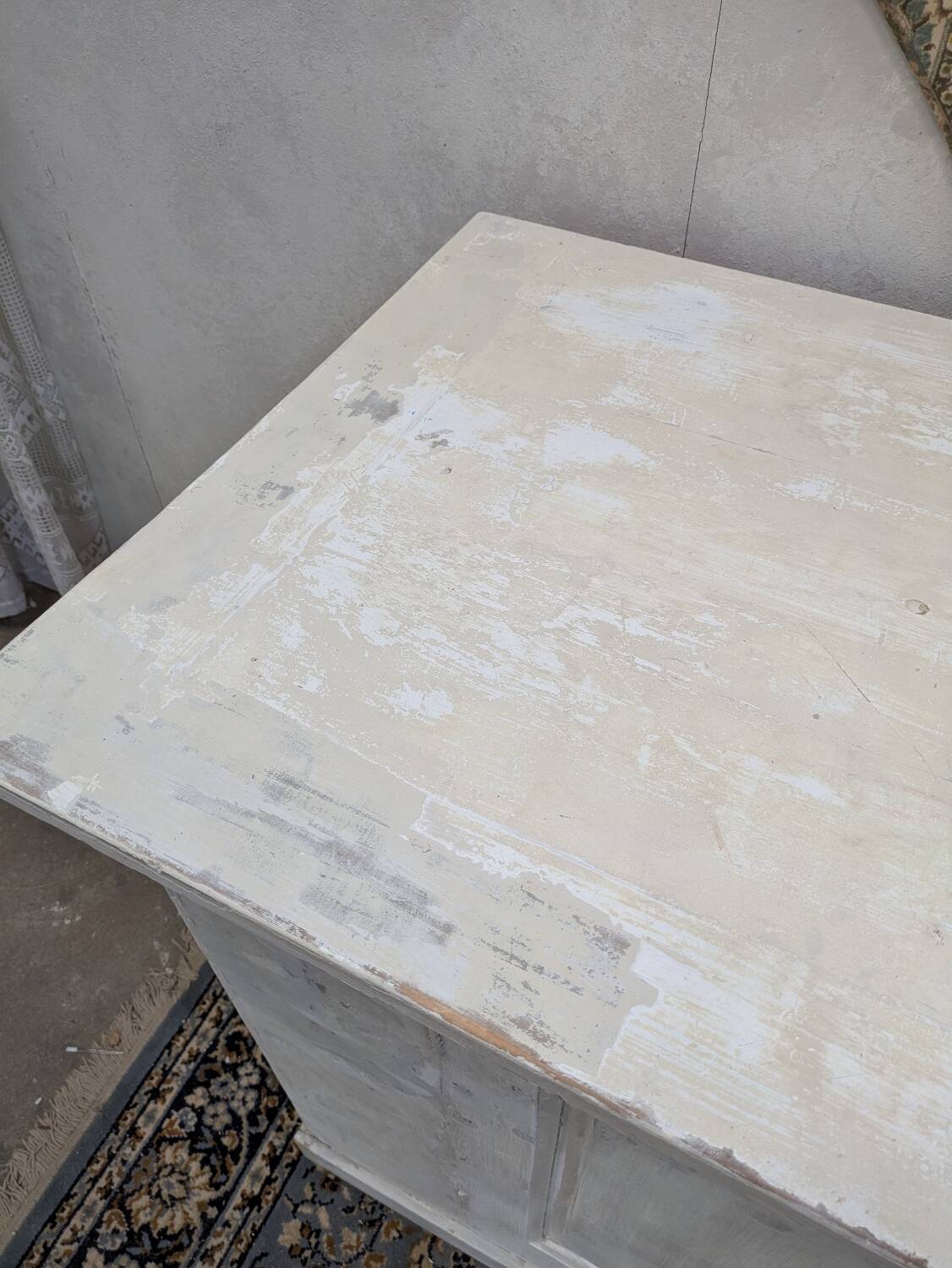 Large patinated buffet