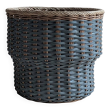 Wicker flowerpot