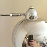 80s ARC chrome floor lamp.
