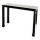 Console table in green lacquer 6 French work from the 70s in the style of Maison Jansen