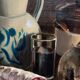 Tableau HST "Still Life: the Snack" by Dell'Aria (20th century)
