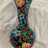 Enamel vase of Longwy