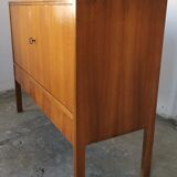 Vintage storage cabinet from the 60s, walnut.