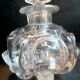 Flacon de parfum cristal Baccara ananas en forme de boule sculptée